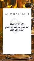 Atenção aos nossos horários de funcionamento nesse fim de ano! Aproveite para marcar seu horário e não fique para trás. #barbearia #ahazou #barba #fimdeano