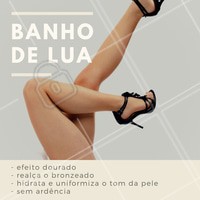 Agende o horário do seu banho de lua e deixe os pelinhos dourados e iluminados! #banhodelua #ahazou #depilaçao