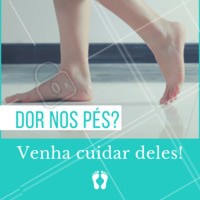Cuidar dos pés reflete no nosso humor e na saúde geral do nosso corpo. Venha cuidar dos seus! #podologia #ahazou #Podologa