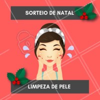 "Quer ganhar uma limpeza de pele e renovar seu rosto para 2019? Para participar, siga as regras:
✔ Curtir a foto oficial
✔ Seguir nosso perfil
✔ Marcar nos comentários 3 amigas diferentes 🎁🎁🎁
✔ você pode participar quantas vezes quiser
❌ marcações repetidas ou de artista e empresas não serão validadas.
O sorteio será realizado no dia 23 de dezembro de 2018. Boa sorte!
#limpezadepele #ahazou #esteticafacial"