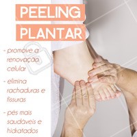 O peeling plantar é um tratamento para quem sofre com fissura e ressecamento nos pés. Venha cuidar dos seus!
#podologia #ahazou #Pes #Peelingplantar