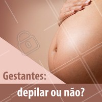 As mulheres gestantes podem depilar sim! Desde que a sensibilidade do corpo não esteja extrema e a permissão do médico seja liberada, a depilação pode ser feita.
#depilaçao #ahazou #esteticacorporal #gestante #gravidez