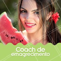 Emagreça com saúde e motivação! Entre em contato e conheça meu trabalho ☎️ #coachdeemagrecimento #ahazou #emagrecimento