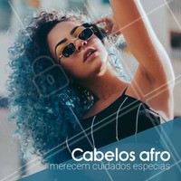 Venha cuidar do seu afro! Agende seu horário ☎️ #cabelo #ahazou #afro #negra