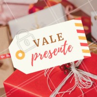 Presenteie quem você ama com os nossos vales presentes! 😍 #valepresente #ahazou #presente
