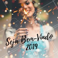 Seja bem vindo 2019! Venha com muito amor, paz e prosperidade! #anonovo #ahazou #festa #2019