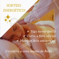 Sinta essa energia! ✨ Siga as regras e participe do nosso sorteio! #sorteio #ahazou #reiki