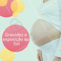 O cuidado com o Sol deve ser constante, mas na gravidez ele deve ser redobrado. a tendência é que nessa fase haja um escurecimento da pele e o melasma, uma vez que surge, não tem cura! Por isso, previna-se: use proteção solar com alto nível diariamente e proteja-se com chapéus e bonés. #gestantes #ahazou #esteticafacial #melasma