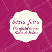 Sextou! Vem pro salão 💃 #salaodebeleza #ahazou #cabelo #cabeleireiro