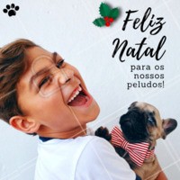 Feliz natal aos nossos bichinhos! #énatal #feliznatal #ahazou #pet #doglovers