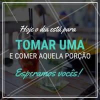 Chama os amigos, a família, e venham tomar uma com a gente. Temos diversas opções de cervejas, drinks, e porções maravilhosas! #beer #drinks #bar #ahazouapp #gastronomia #porcoes