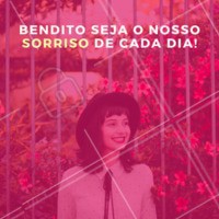 Vamos sorrir? 😍 #motivacional #ahazou #frase