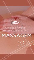 Agende já o seu horário e comece a semana bem relaxada! #massagem #massoterapia #ahazou #bemestar #relax #massoterapeuta