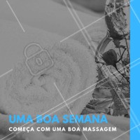 Agende já o seu horário e comece a semana bem relaxada! #massagem #massoterapia #ahazou #bemestar #relax #massoterapeuta