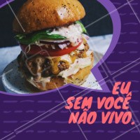 Quem aí também não consegue viver sem hambúrguer? 🍔 #hamburguer #burger #ahazougastronomia #ahazouapp #amorporhamburguer #memeQuem aí também não consegue viver sem hambúrguer? 🍔 #hamburguer #burger #ahazougastronomia #ahazouapp #amorporhamburguer #meme