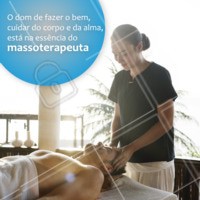Massoterapia por AMOR! #massagem #massoterapia #ahazou #frases #alma #corpo