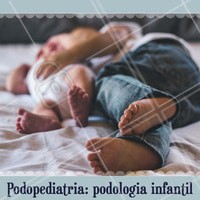 Vamos cuidar dos pés dos pequenos? Eles também merecem cuidados! A podopediatria estimula um desenvolvimento saudável, com o crescimento correto das unhas e a prevenção de disfunções que possam surgir ao longo dos anos. #podologia #ahazou #podopediatria