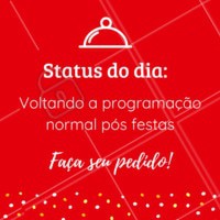 Estamos de volta! Venha nos visitar e faça o seu pedido!
#comunicado #ahazougastronomia #gastronomia