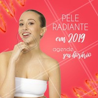 Vamos começar o ano com uma pele linda e renovada? Agende já o seu horário e venha cuidar da sua pele! #esteticafacial #ahazou #estetica