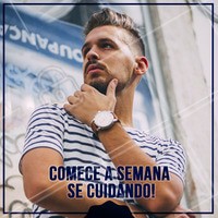 Bora se cuidar? Temos horários disponíveis! #barbearia #ahazou #barba #segundafeira