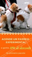 Os benefícios dos passeios para seu peludo são muitos. Está sem tempo? Sua preocupação acabou, chegamos para te ajudar e garantir que seu amor de 4 🐾 fique muito feliz. Agende um passeio experimental e ganhe 10% de desconto no primeiro pacote. #dogwalker #pet #dog #ahazou #passeios #saude #bemestar #passeadordecaes