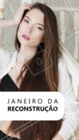 Janeiro é mês de RENOVAÇÃO!! Venha renovar seus cabelos 😍 #cabelo #ahazou #reconstruçao #janeiro
