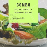 O verão já chegou e você ainda não começou a sua dieta? Aproveite esse combo especial e comece AGORA! #sucosdetox #marmitasfit #ahazou #verao #projetoverao #comidasaudavel