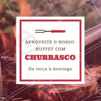 Aproveite o nosso buffet com diversas opções de saladas, e pratos quentes + o nosso exclusivo e delicioso churrasco feito na hora! #buffet #selfservice #churrasco #ahazou #restaurantes
