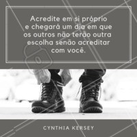 Não tente convencer ninguém, apena siga seu caminho. #frases #barbearia #motivacional #ahazou