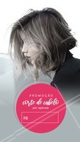 Aproveite essa promoção e agende seu horário! #cabelo #beleza #corte #ahazou