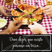 "E coisas que só entendi quando te conheci..."" 😍😍
Aquela paixão chamada pizza!
#pizza #ahazou #pizzaria