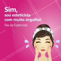 Ser esteticista é se preocupar com a saúde por inteiro, física e mental. 😌💚 #diadoesteticista #estética #amo #ahazou #parabéns #saúde #bemestar #beleza #autoestima #profissão #cuidado