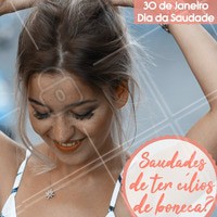 Bateu aquela saudade? Agende seu horário e vem matar essa saudade logo! #cilios #ahazou #extensaodecilios #alongamentodecilios #lashlifting