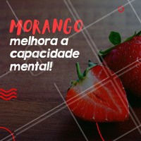 Com o passar dos anos, as nossas células cerebrais inflamam e oxidam, o que pode causar danos a memória e a concentração. E o morango ajuda a evitar que esse problema se desenvolva, mantendo a saúde do cérebro.
#dicas #saúde #morango #ahazou