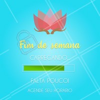 Fim de semana tá chegando! Aproveite e agende o seu horário!
#bemestar #ahazou #saude