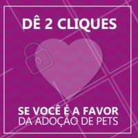 Você também tem aquele amor incondicional pela adoção? 😍 #ahazoupet #pet #muitoamor #adote