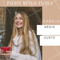 Que tal economizar com nossos pacotes de escovas? 😍 #escova #ahazou #cabelo #cuidadoscomocabelo #salaodebeleza