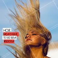 Aproveite o dia pra curtir um momento só seu, vem cuidar do cabelão com a gente <3
#SeJoga #Motivacional #Ahazou