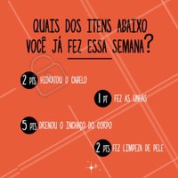 Some os pontos de todos os itens que você já fez essa semana e diga o resultado nos comentários!#perfectbody #tratamentosexclusivos #braziliangal #enzima #aplicacaodeenzima #esteticaderesultados #dentroprafora #altaperformance #beleza #saúde #novidade #evolução #esteticasustentavel #newin #alemdaestetica #esteticacorporal #cabelos #unhas #manicure #drenagem #esteticafacial #ahazou
#estilodevida #saudavel #escolhasaudável #emagrecendocomestética #geraçãosaúde #nails #hair #corpodobem #penseleve #magra #reducaaodemedidas #corpoperfeito #beauty #saudeemfoco #belezanatural #cinturinha #barriganegativa #bumbumup #qualidadedevidaesaude #xoceluilte #cuidese #healtthlife #bonita #magrasemsofrer