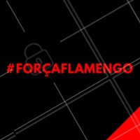 Hoje não temos time, a bola não rola e a rivalidade não existe. Hoje somos Flamengo e somos um só! #forçaflamengo #ahazou