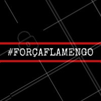 Hoje não temos time, a bola não rola e a rivalidade não existe. Hoje somos Flamengo e somos um só! #forçaflamengo #ahazou