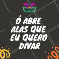 Quem quer DIVAR nos bloquinhos aí? Marca as AMIGAS e vem juntas cuidar da beleza pra DIVAR nesse carnaval. 🎊 #ahazou #carnaval2019
