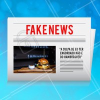 Como assim? Isso é fake news! 😂 #hamburguer #ahazou #engracado #fakenews
