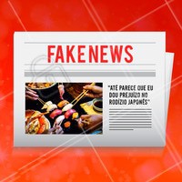 Como assim? Isso é fake news! 😂 #japa #comidajaponesa #ahazou #engracado #fakenews