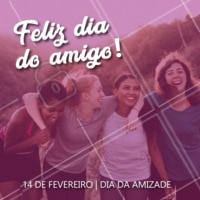 Chame os amigos e comemore esse dia! #diadaamizade #ahazou #amigos