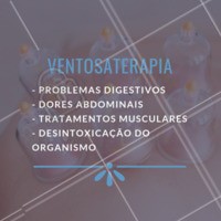 Já conhece a ventosaterapia? Livre-se das dores, faça um detox e melhore sua qualidade de vida! Agende o seu horário! #ventosaterapia #ahazou #bemestar #ventosas #tratamento #saude