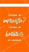 Não se esqueça! Sempre avise com antecedência caso não possa aparecer no horário marcado, outra diva agradece!