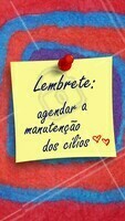 Ei, não vai esquecer que o alongamento de cílios precisa de manutenção para se manter sempre lindo, ok? #alongamentodecilios #ahazou #extensaodecilios