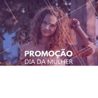 Coloque aqui suas promoções do Dia da Mulher.