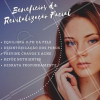 Conheça o poder da revitalização facial.✨ Agende seu horário e venha cuidar da sua pele! #esteticafacial #cuidadoscomapele #ahazouestetica #peleperfeita #revitalizacaofacial